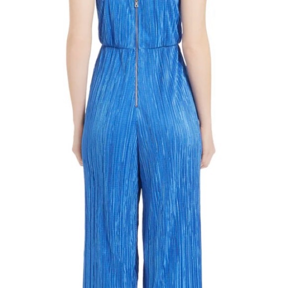 NWOT Alice + Olivia - Cassia Jumpsuit Imperial Blue 4 - Picture 2 of 3